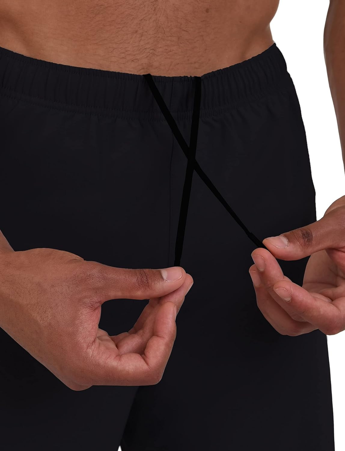 "Ultimate Performance Men'S 2-In-1 Running Shorts with Built-In Compression and Secure Zip Pocket"