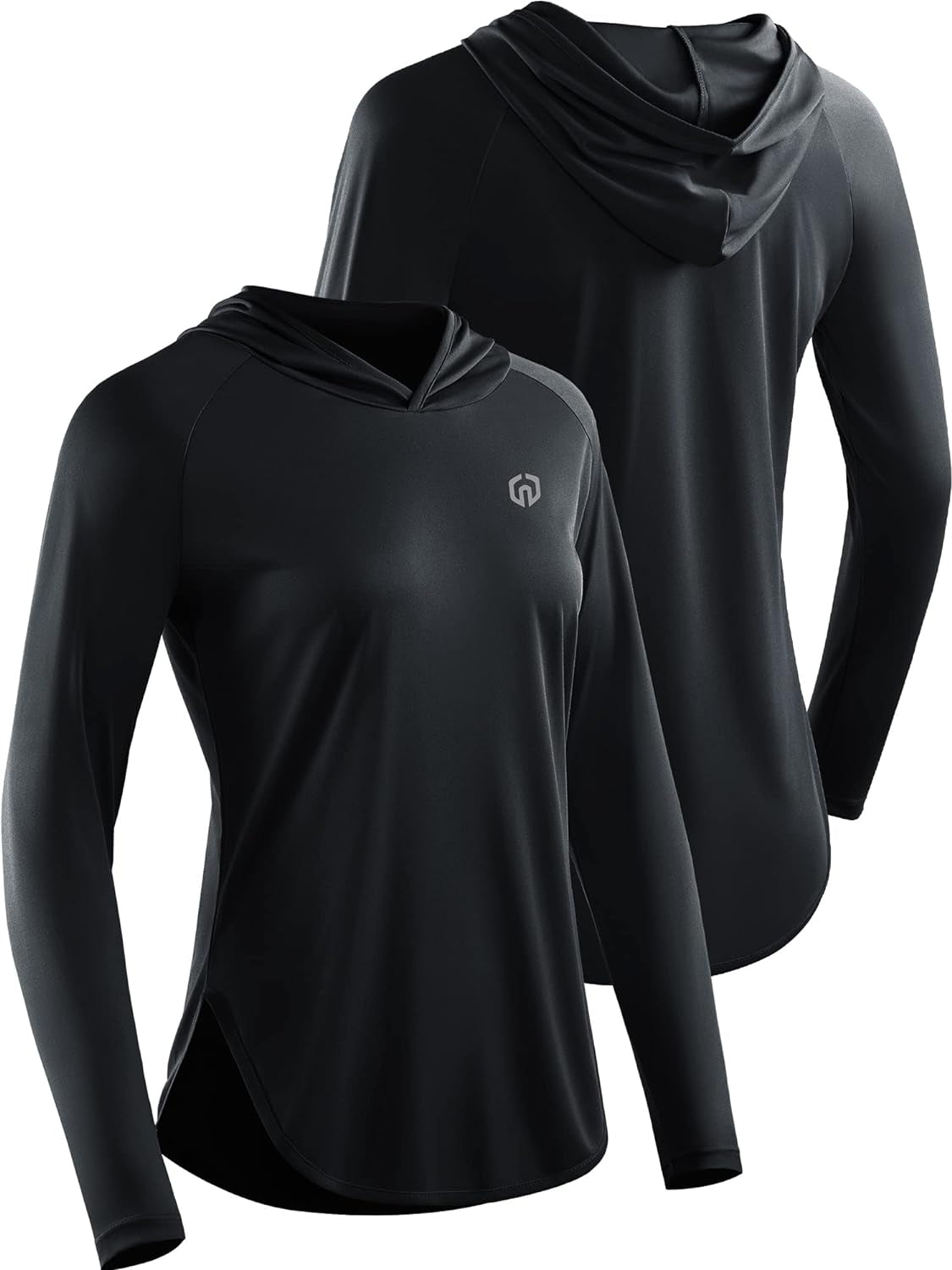 "Stay Cool and Protected: Women'S Dry Fit Sun Shield Running Shirt for Active Workouts"