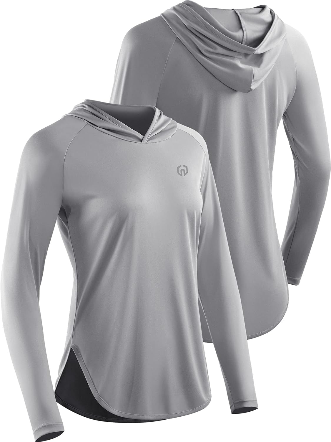 "Stay Cool and Protected: Women'S Dry Fit Sun Shield Running Shirt for Active Workouts"