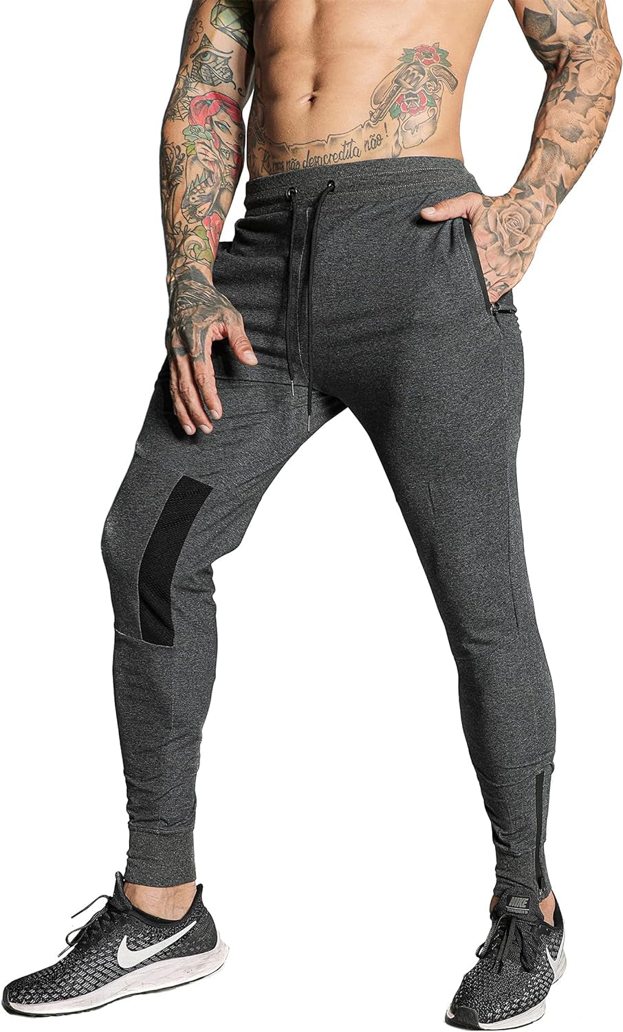 "Ultimate Comfort and Style: Men'S Slim Fit Joggers for Athletic Workouts and Leisure"